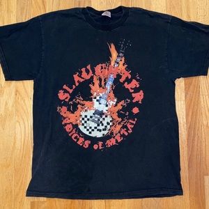 Slaughter - Voices of Metal T-shirt (L)